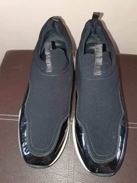 Salvatore Ferragamo czarne buty sneakersy damskie Rozmiar 36