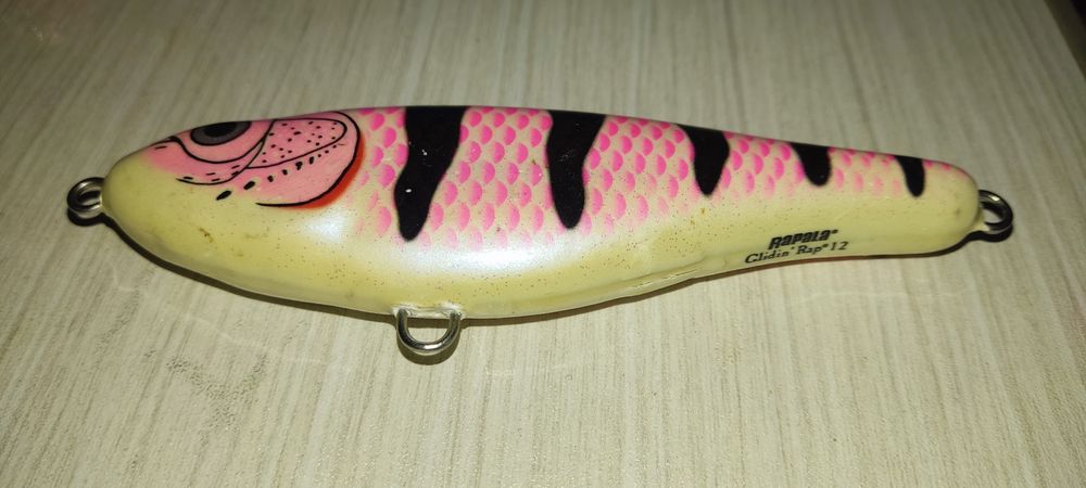 Джеркбейты Rapala Glidin' Rap 12. Salmo Fatso Crank (F10C TT)