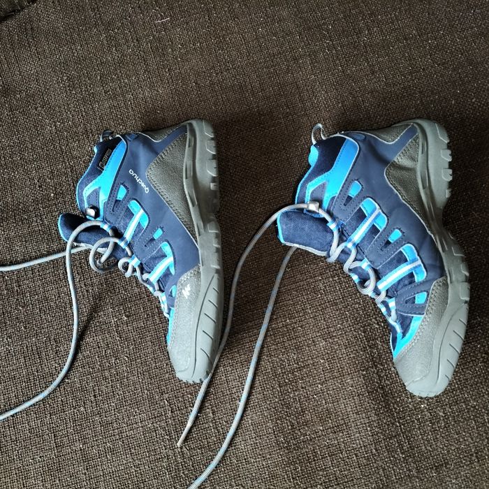 J. NOWE Buty trekkingowe waterproof Decathlon Quechua 34 22 cm