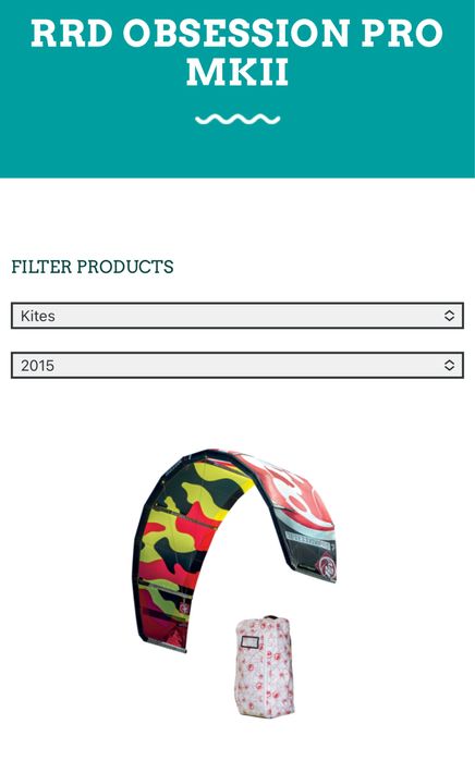 Kite RRD Obsession Pro MK2 2015