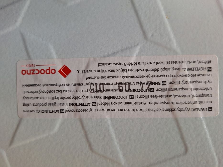 Płytki szklana opoczno cuban cube 20x20