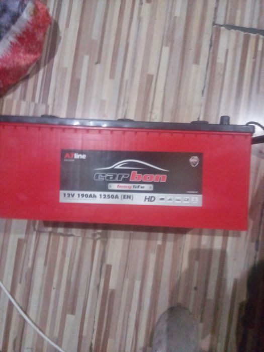 продам аккумулятор , 190Ah 12 v. 1250А.использовал с конвектором дома