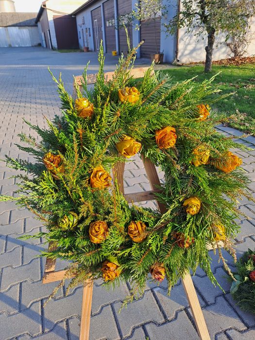 Naturalne wianki na Wszystkich Świętych