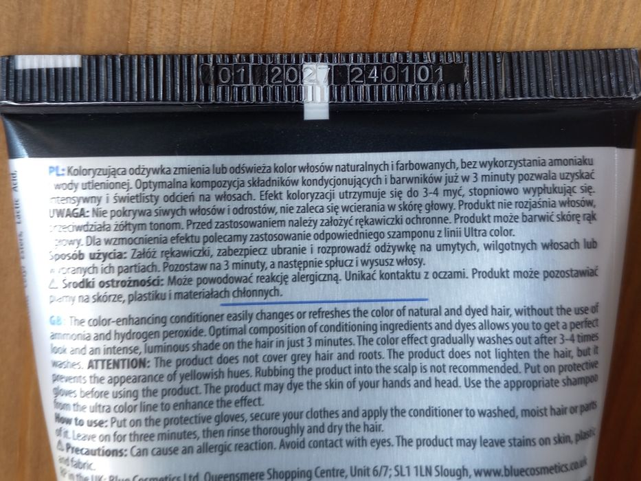 Odżywka do włosów blond i siwych