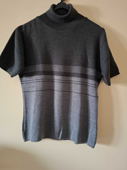 Camisola Malha Gola Alta Aga e Sweat Zara ( Cinzento )