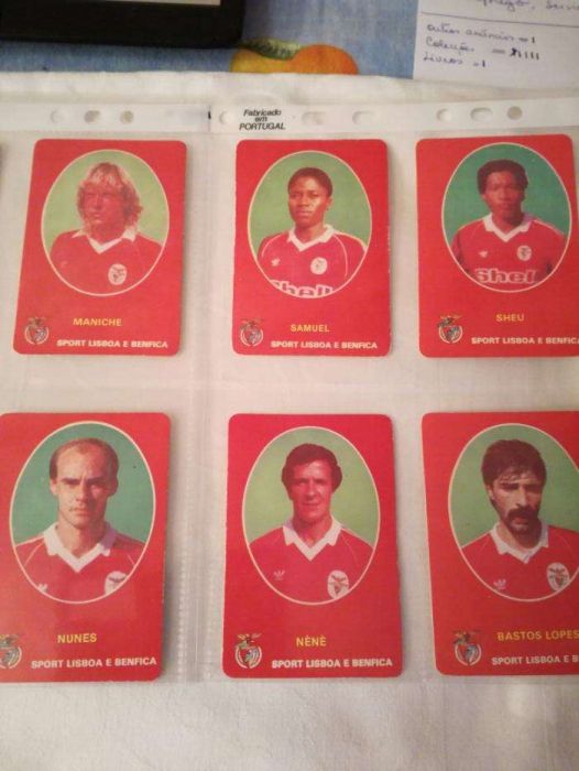 Calendários Benfica - 1986