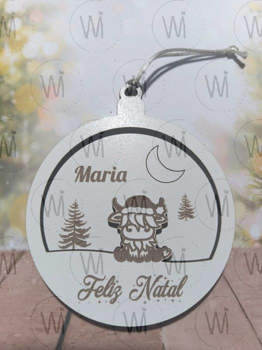 Bolas de Natal personalizadas