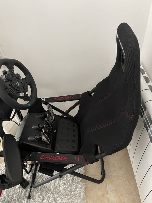 Logitech G920 + cadeira playseat dobrável