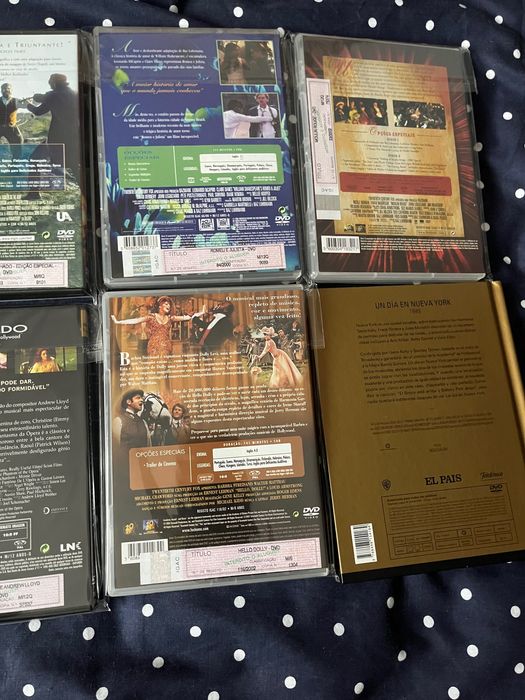 Musicais: Moulin Rouge, Chicago, Fantasma Ópera, Oliver Hello Dolly