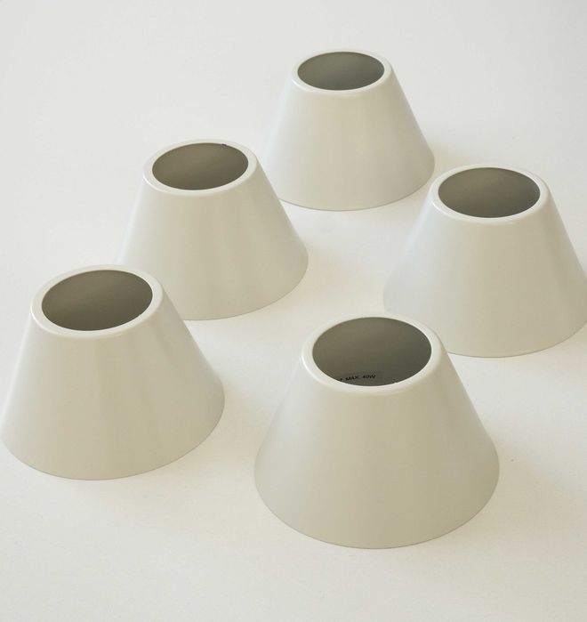 Beżowe klosze do lamp E27 DIY nowe