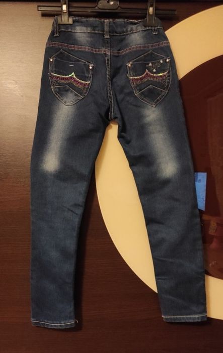 Spodnie jeansowe 140/146