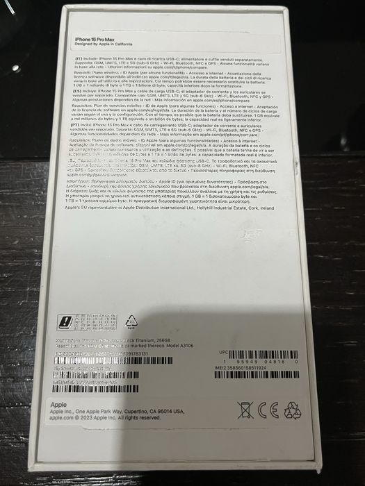 Iphone 15 pro max
