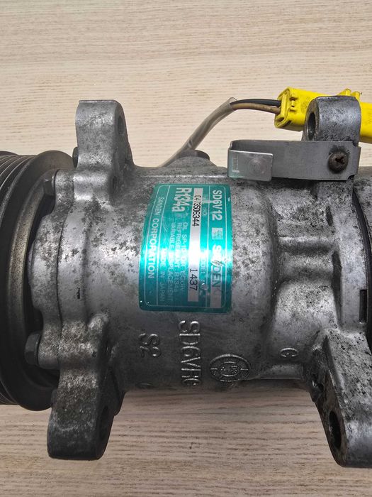 Compressor Ar Condicionado Sanden SD6V12 Modelo 1437 R134a Citroën Peugeot Original Usado