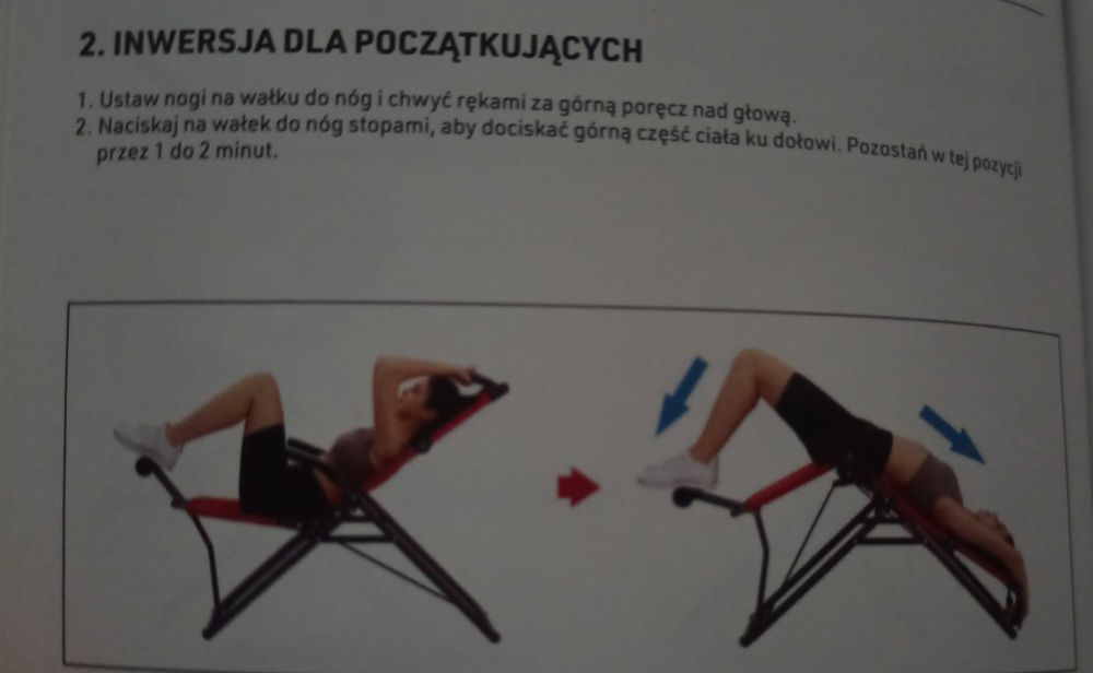 Ławka inwersyjna Backlounge
