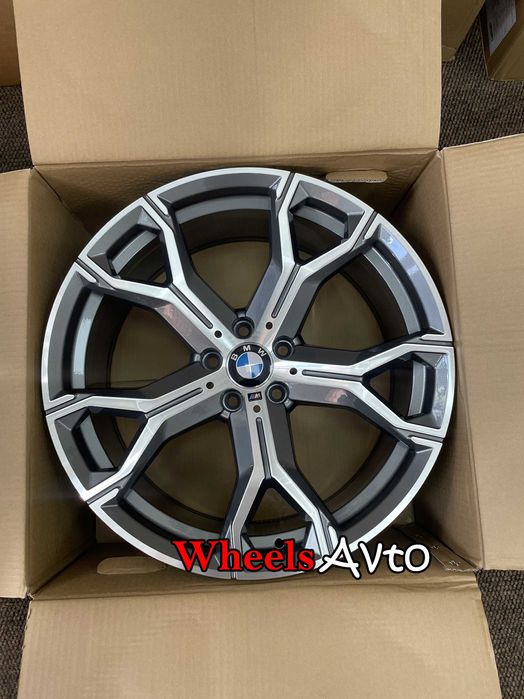 диски R20 5*112 BMW X5 X6 X7 G05 G07 G06 G01 різноширокі 741 стиль