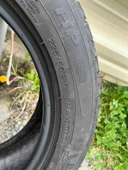 Шини  Michelin Primacy HP 225/50/17  v98 2шт.літо нові
