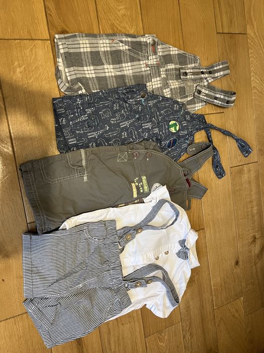 Paka ubran dla chlopca rozm 86