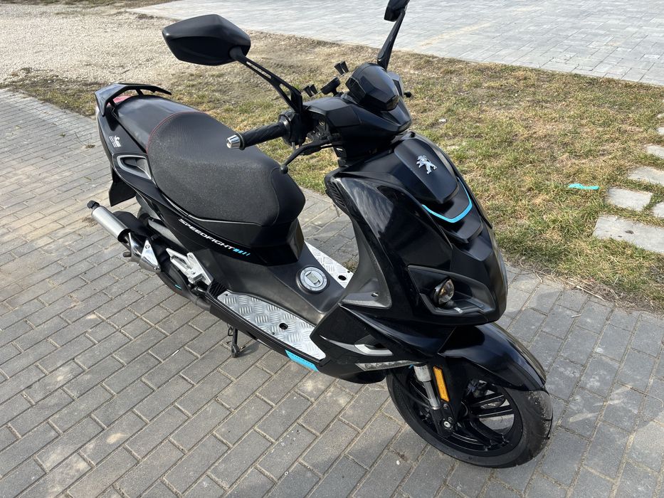 Peugeot Speedfight 4 IV skuter 50 2t 2016r import Niemcy aerox mbk sr