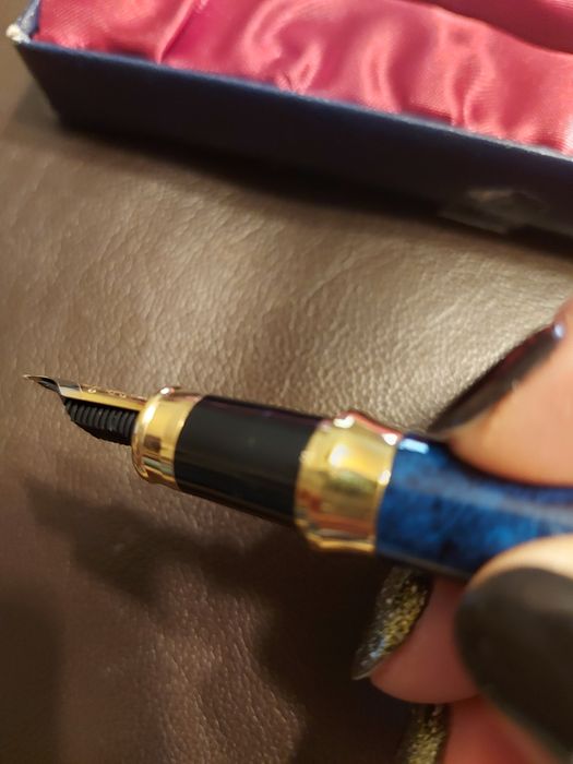 Caneta Vintage Caneta de Tinta Permanente, IRIDIUM POIT - GERMANY.