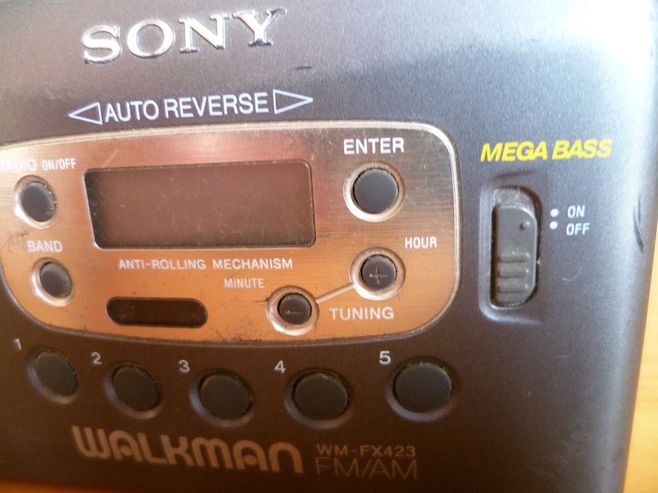 Walkman WM FX 473 Sony vintage anos 90