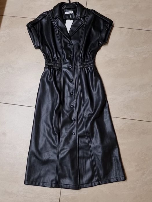 Sukienka skorzana skóra nowa z metką Reserved roz 34/36