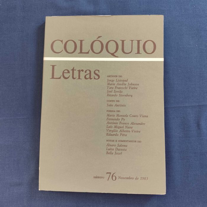 Revista Colóquio Letras 76 - Novembro 1983