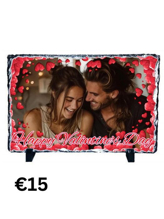 Foto em pedra xisto personalizada