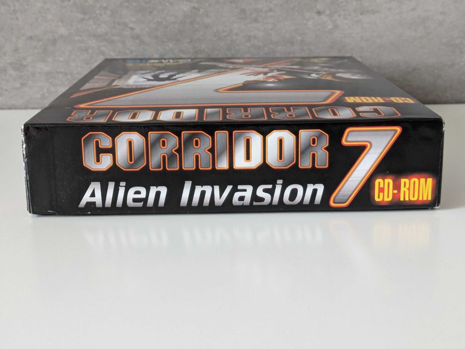 Corridor 7 Alien Invasion gra BIG BOX PC EN silnik Wolfenstein 3D 1994