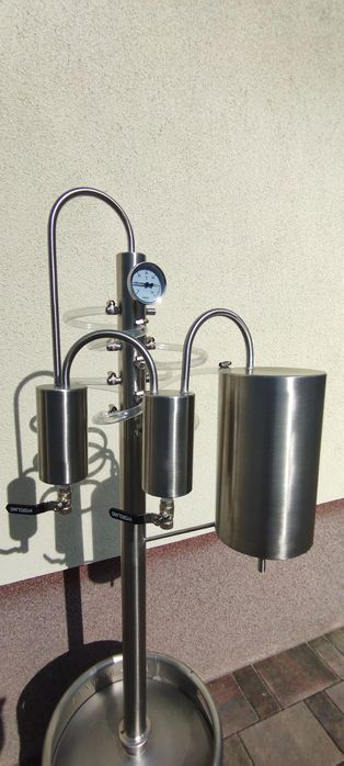 Destylator, keg 50 L, odstojniki