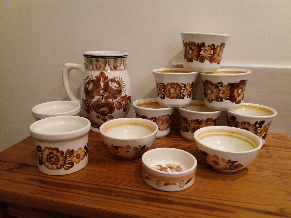 Ceramika fajans Koło Prl Porcelana