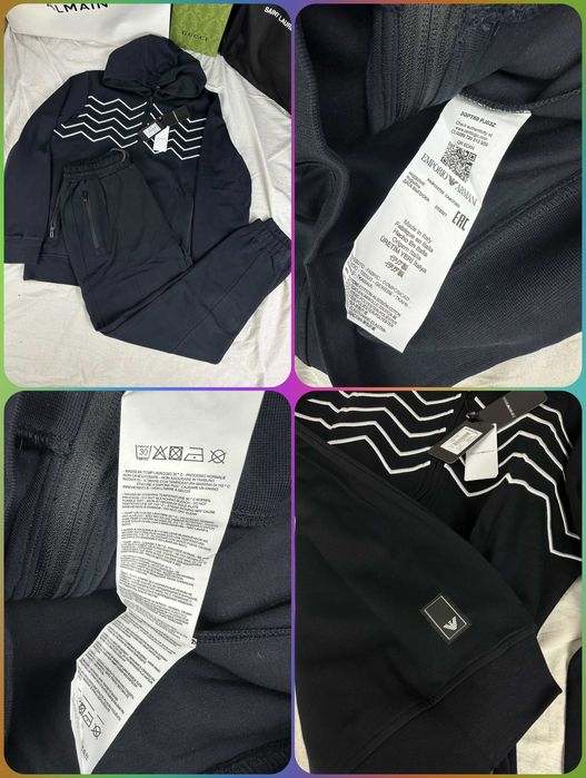Komplet dresu Ultra Premium hugo boss dres armani sklepowy OUTLET
