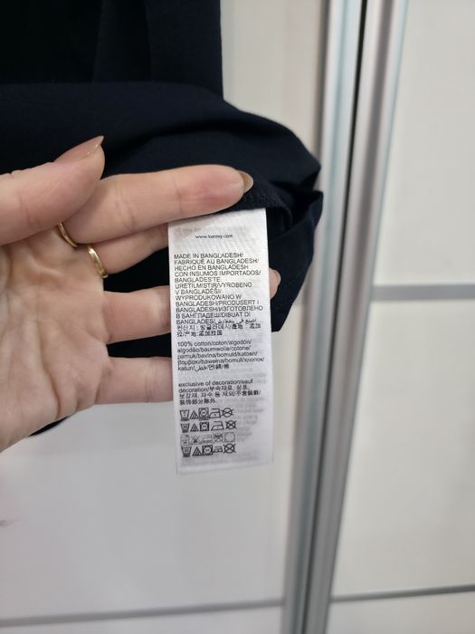 Granatowa nowa koszulka t-shirt męski Tommy Hilfiger L