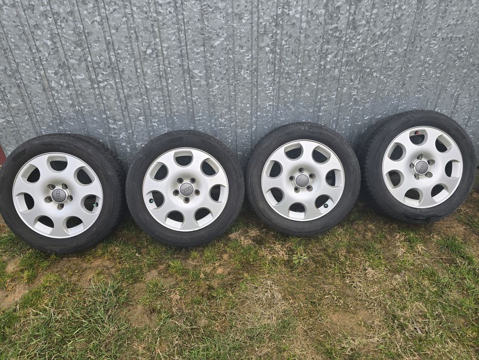 Felgi aluminiowe 5x112 r16 opony zimowe