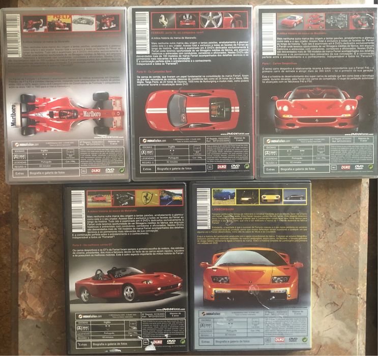 DVD's   Grandes Marcas do Mundo Automóvel