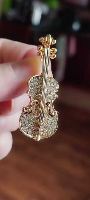 Broszka "Violino"