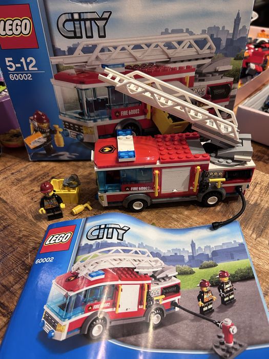 Klocki Lego City 60002 Wóz strażacki straż pożarna