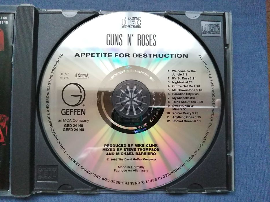 Guns N´Roses - Appetite For Destruction
