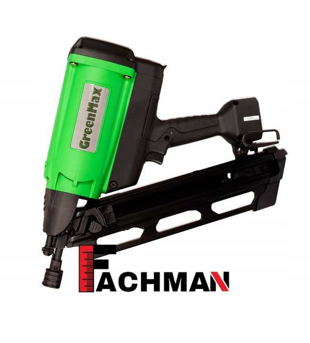 Greenmax A34 90  Profesjonalna gwoździarka gazowo akumulatorowa