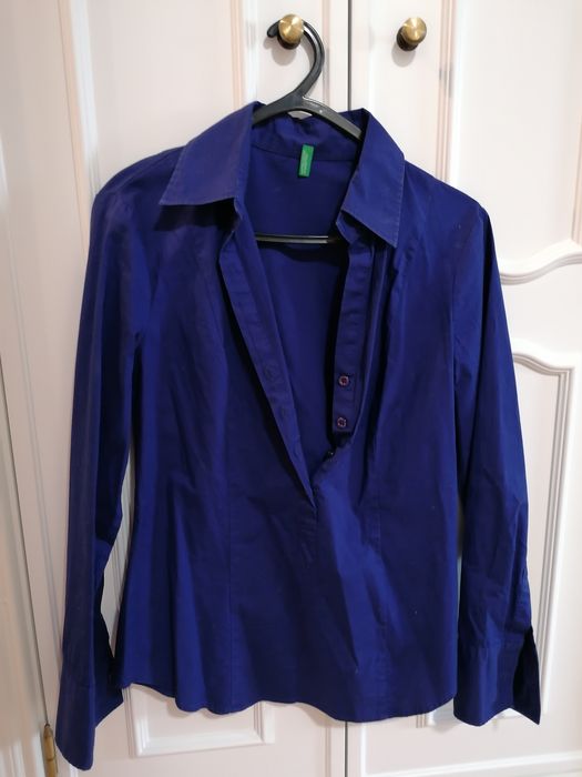 Camisa Benetton roxa