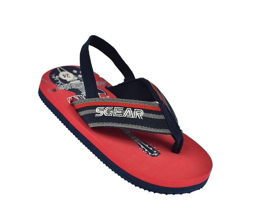 Klapki japonki dziecięce z gumką na piętę A9635 RD rozm. 25