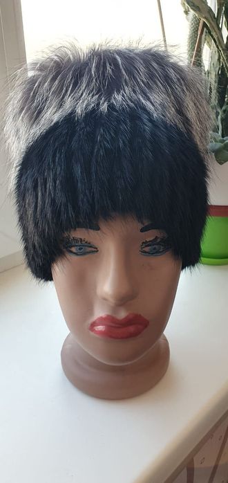 Шапка зимова жіноча (нутрія)