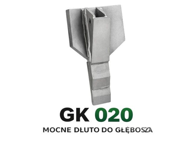 AGTECH dłuto głębosza GK 020 nowe Solidne Stal HRC Kret Okazja Nowe