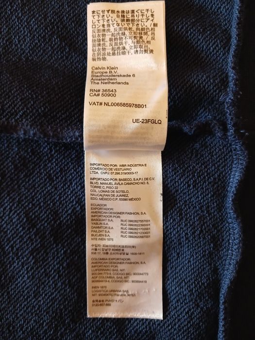 Байка, свитшот Calvin Klein раз М (48-50) ц 1300 гр оригинал, новый