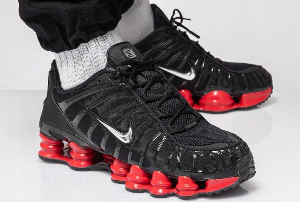 Buty nike air max nowe Shox Tl meskie obuwie czarne 43