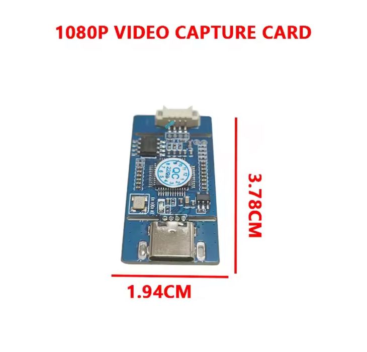 Відеозахоплююча карта CVBS → USB(1080P) Video Capture Card