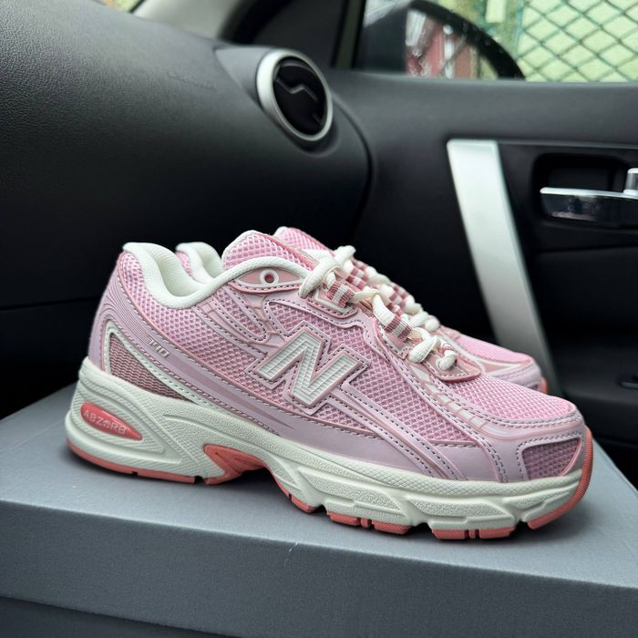 Кросівки Кроссовки New Balance 740 pink white Белый Розовый Білий Рожевий Кросовки демісезон