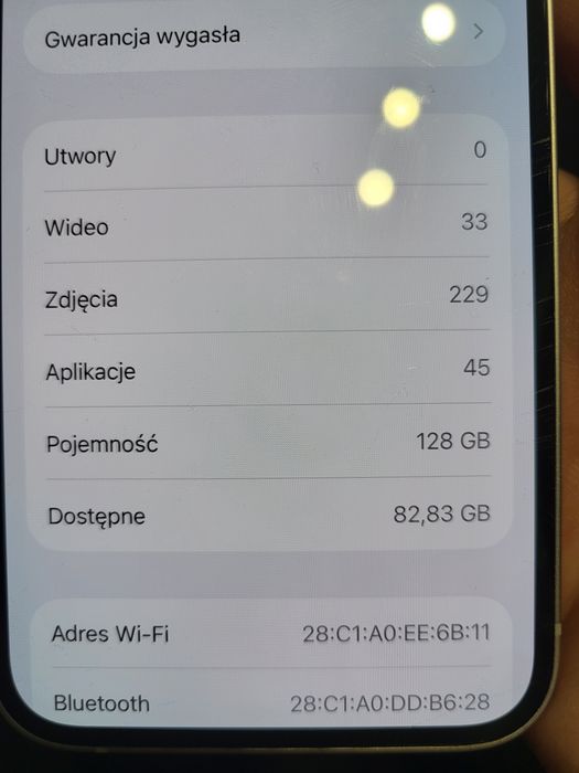 IPhone 14 128gb pamięci