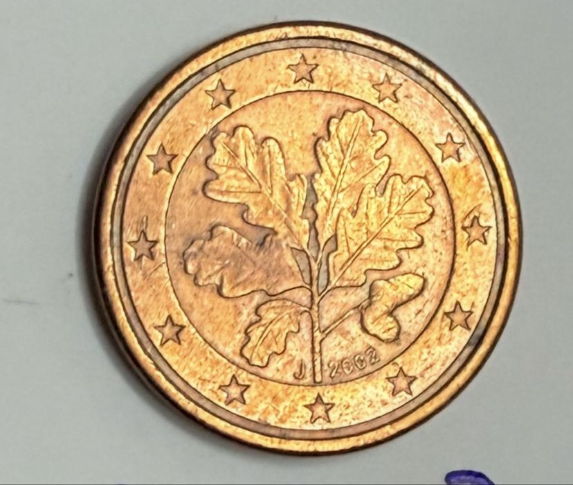 Moedas 1 cêntimo (3) Carvalho” 2002 “Pela melhor oferta