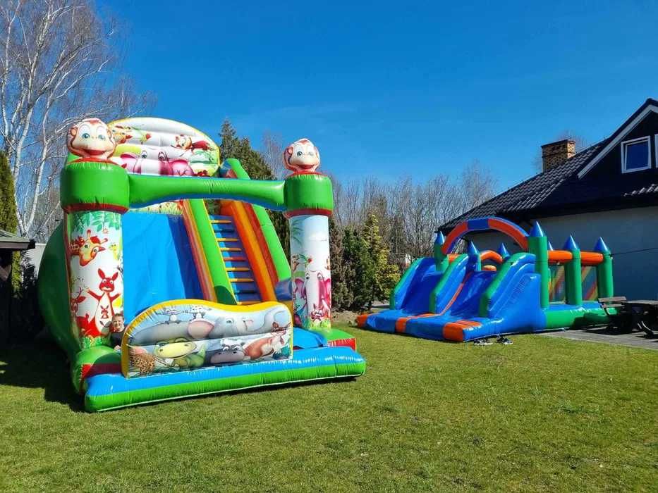 Dmuchańce dmuchaniec dmuchany zamek zjeżdżalnie dla dzieci imprezy