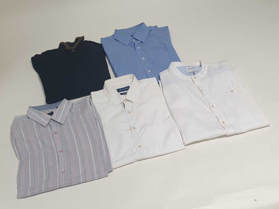 Zestaw 6x Koszule HUGO BOSS MASSIMO DUTT Spodnie męskie Tommy Hilfiger